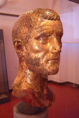 Claudius II Roman Emperor  reigned  268-270 CE        Santa Giulia Museum Bresci